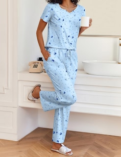 Foto 2 | Pijama Ekouaer para Mujer-Venta Internacional
