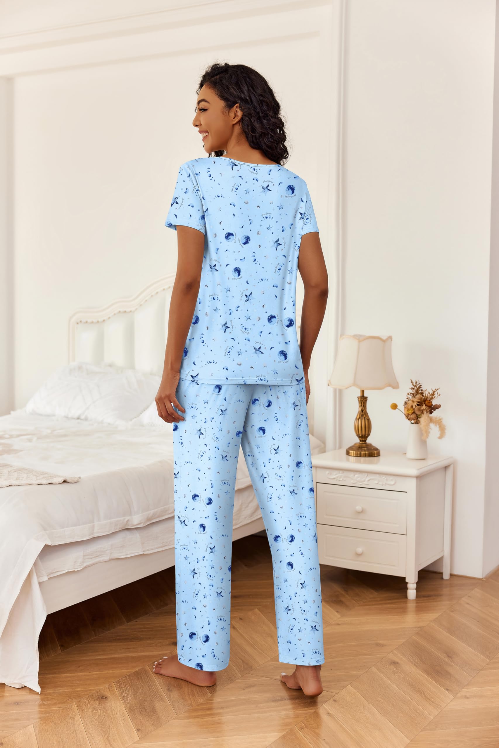 Foto 5 pulgar | Pijama Ekouaer para Mujer-Venta Internacional