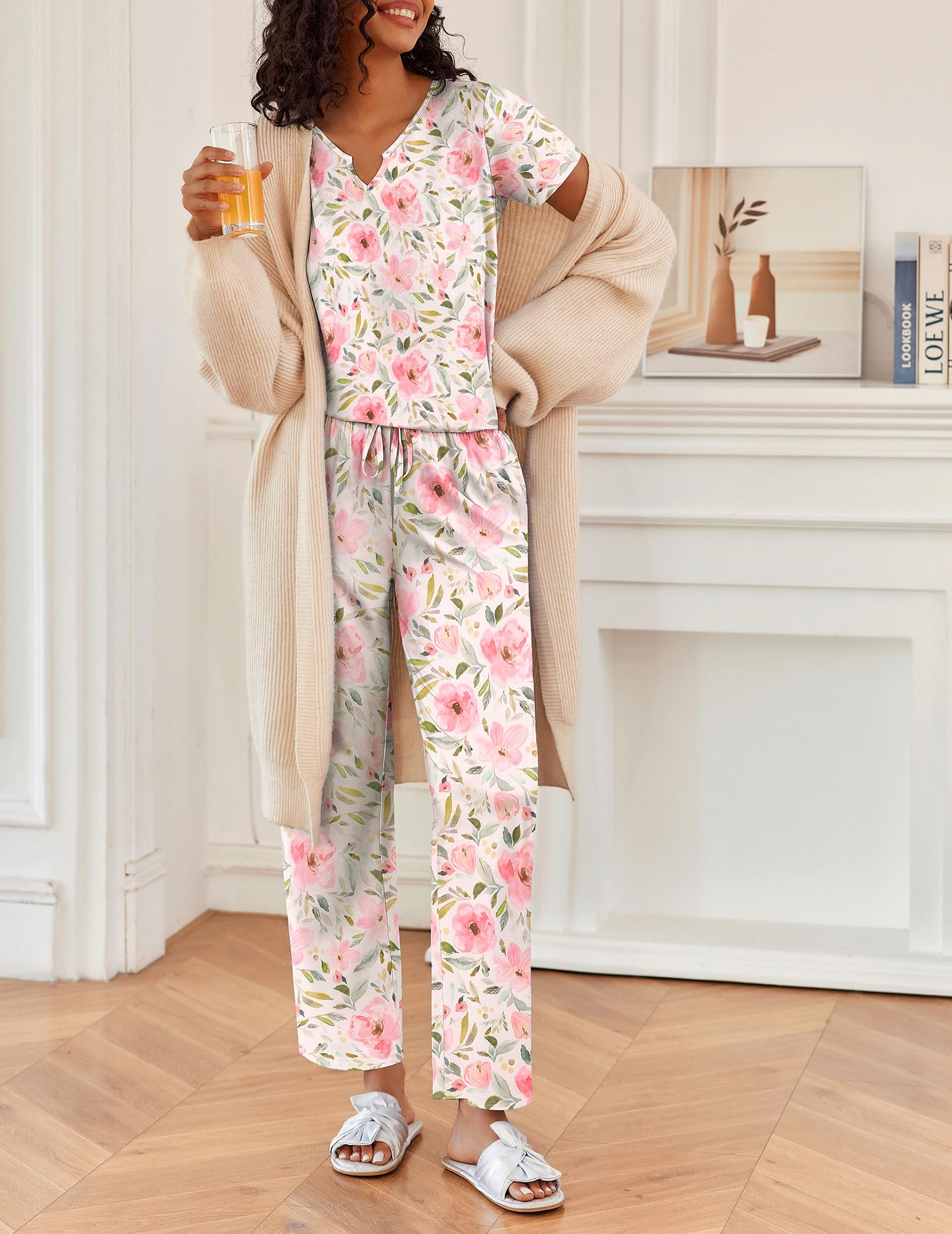 Foto 3 | Pijama Ekouaer para Mujer- Venta Internacional