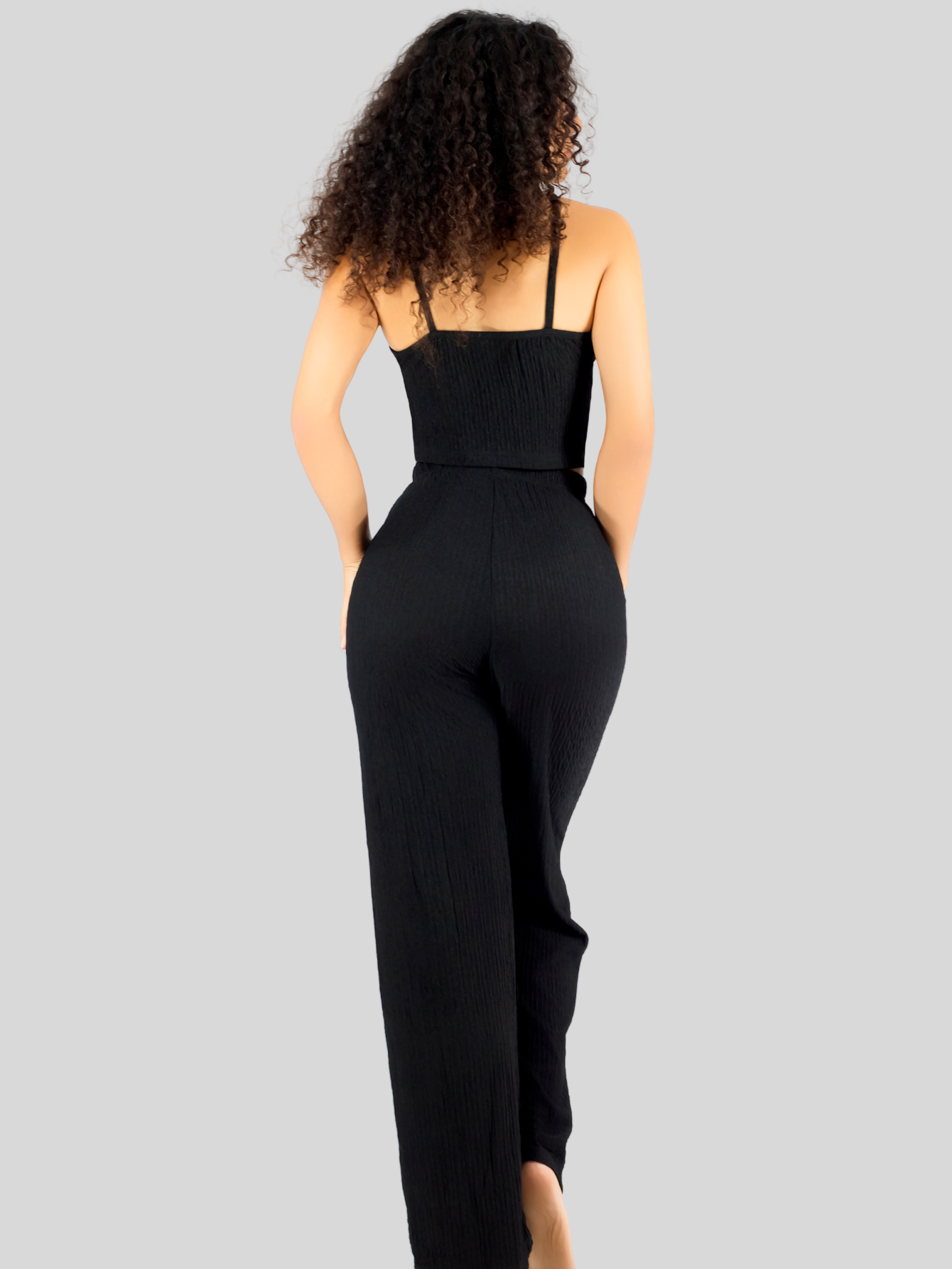 Foto 4 pulgar | Conjunto Pijama 3 Piezas Pantalón Top Camison Mujer