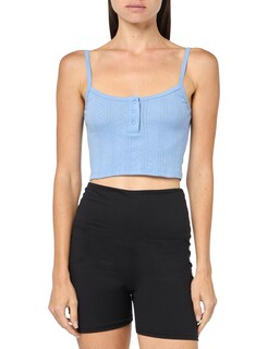 Foto 1 | Camiseta Sin Mangas Florence De Mills Cozy Crush Sweet Pointelle Blue - Venta Internacional.