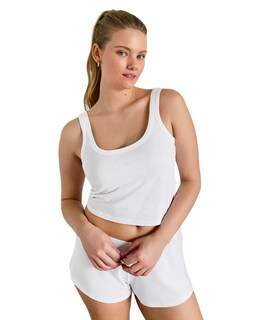 Foto 1 | Ropa De Dormir Florence By Mills Classic Tank Para Mujer, Color Blanco Xxl - Venta Internacional.