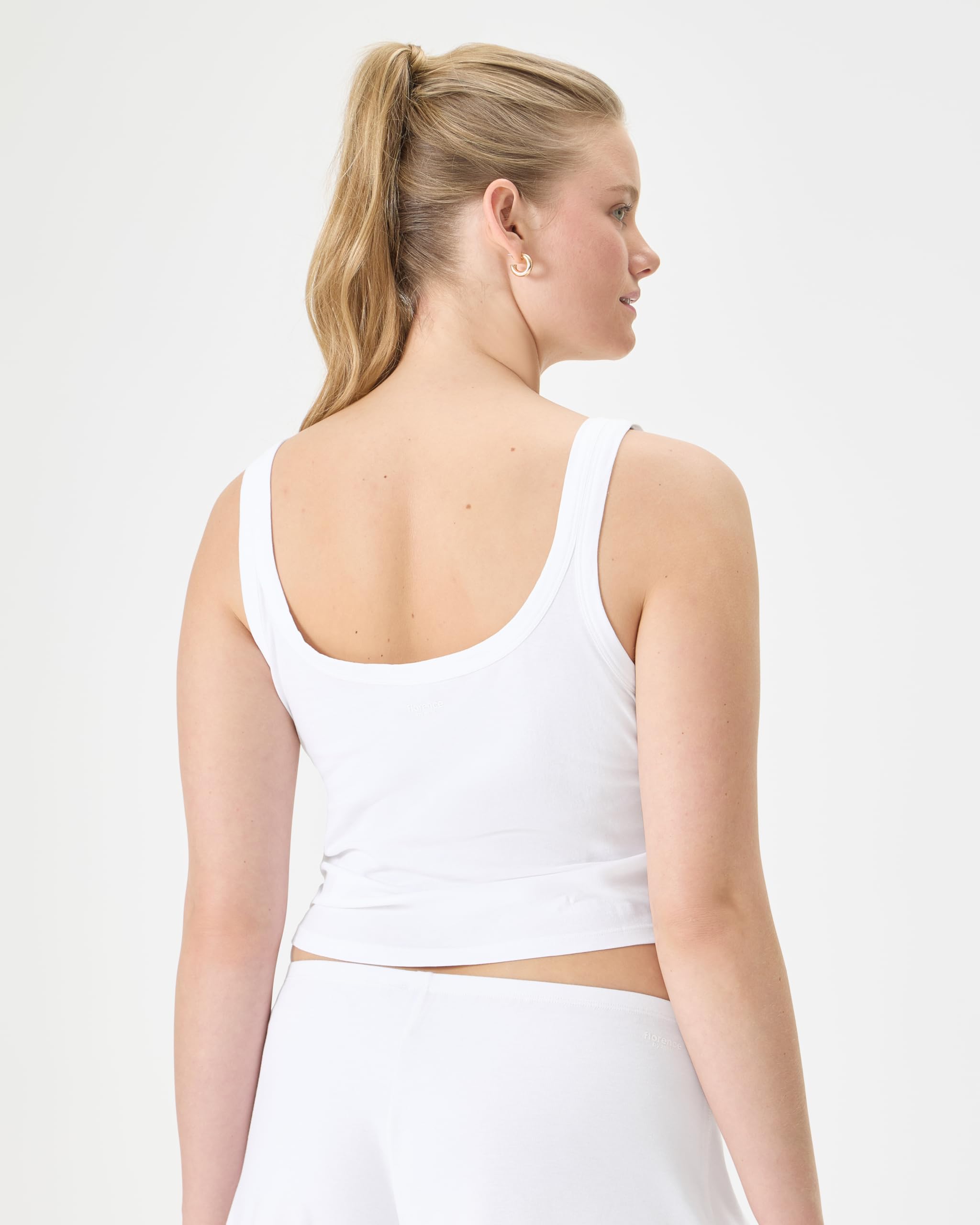 Foto 3 pulgar | Ropa De Dormir Florence By Mills Classic Tank Para Mujer, Color Blanco Xxl - Venta Internacional.