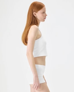 Foto 4 | Camiseta Sin Mangas Florence By Mills Con Cuello Alto Y Lados Brillantes Para Mujer - Venta Internacional.