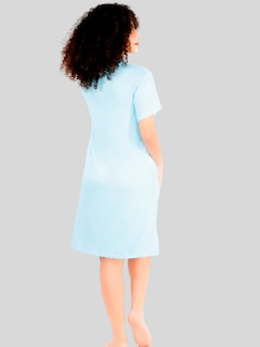 Foto 3 | Camison Para Dormir Mujer Pijama Aesthetic Batas Pij-08-2 D47 Dama Bluson