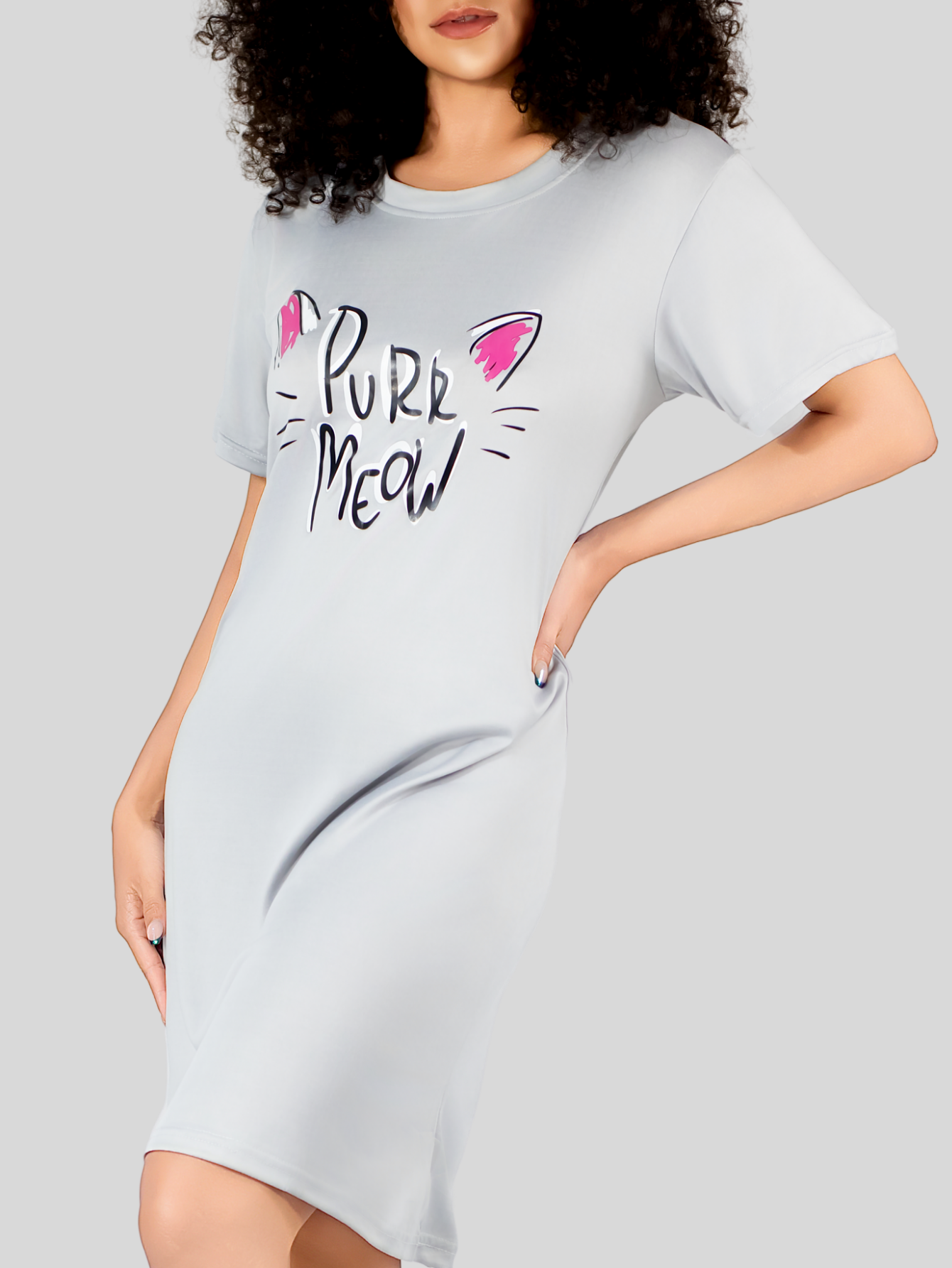 Foto 8 pulgar | Camison Para Dormir Mujer Pijama Aesthetic Batas Pij-08-2 D44 Dama Bluson