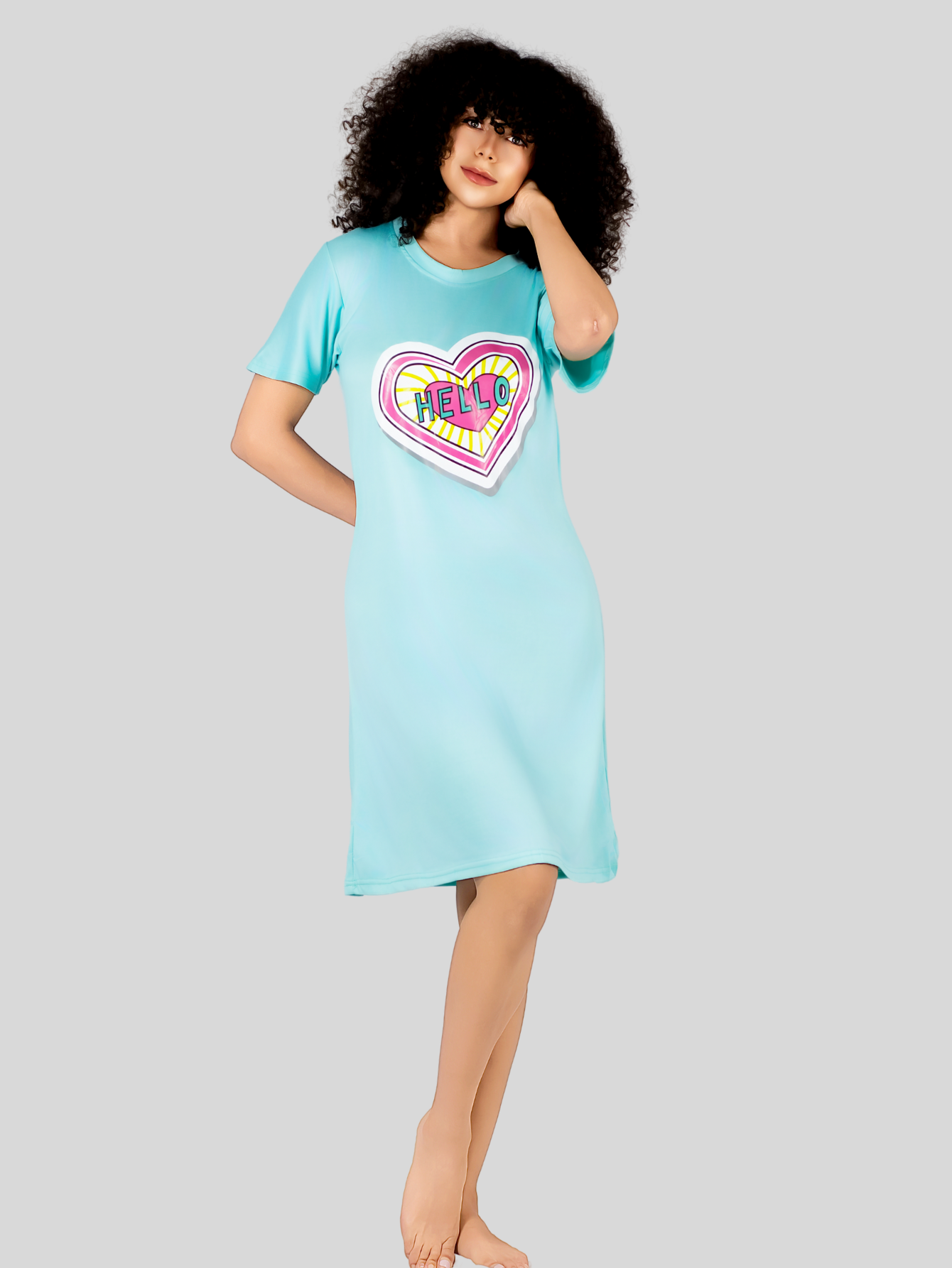 Foto 2 | Camison Para Dormir Mujer Pijama Aesthetic Batas Pij-08-2 D43 Dama Bluson