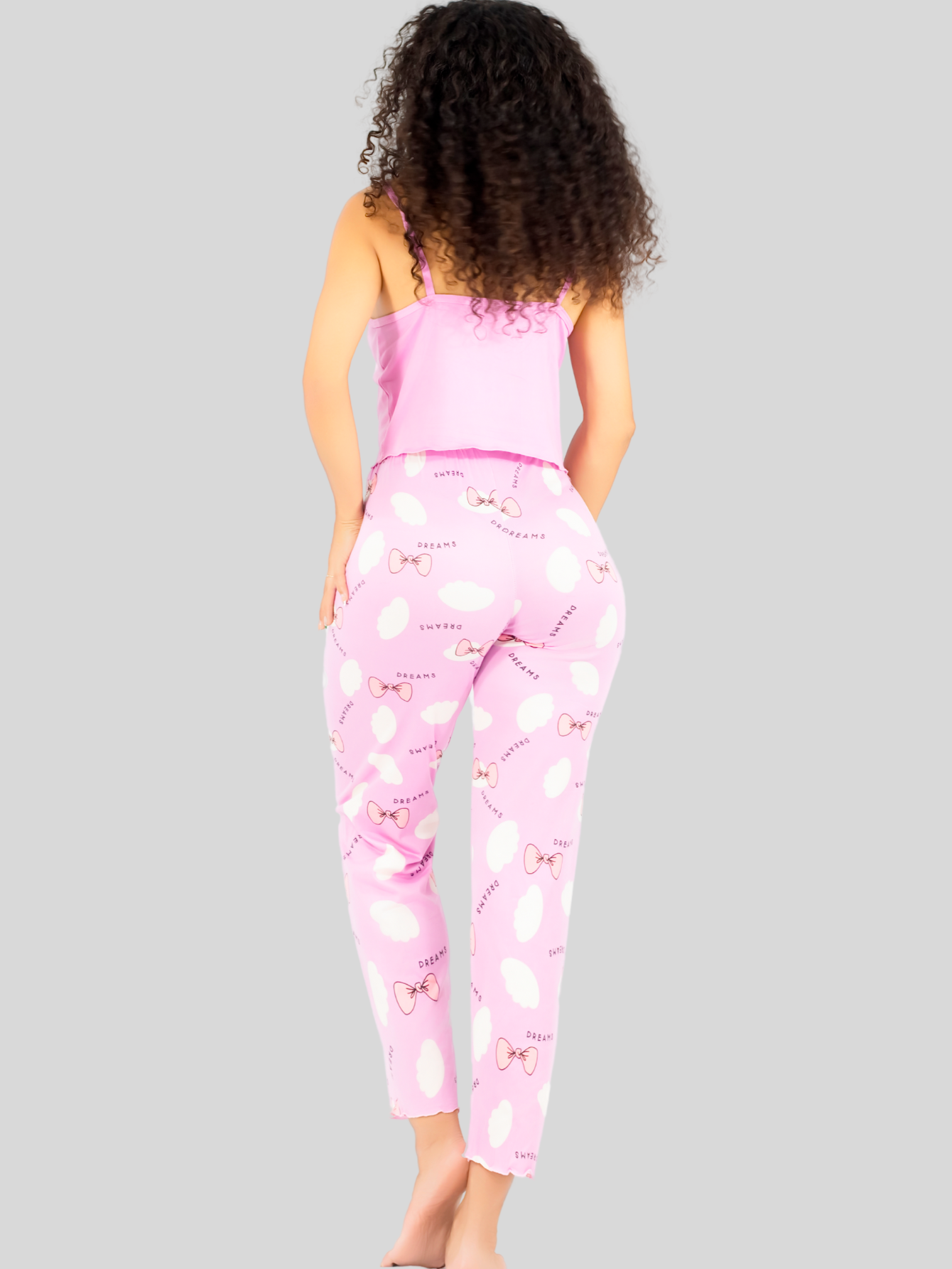 Foto 4 pulgar | Set De 2 Conjunto Pijama Mujer Blusa Y Pantalón Dama Pij-089-px2 Variedad De Diseños Piyama Pyjama