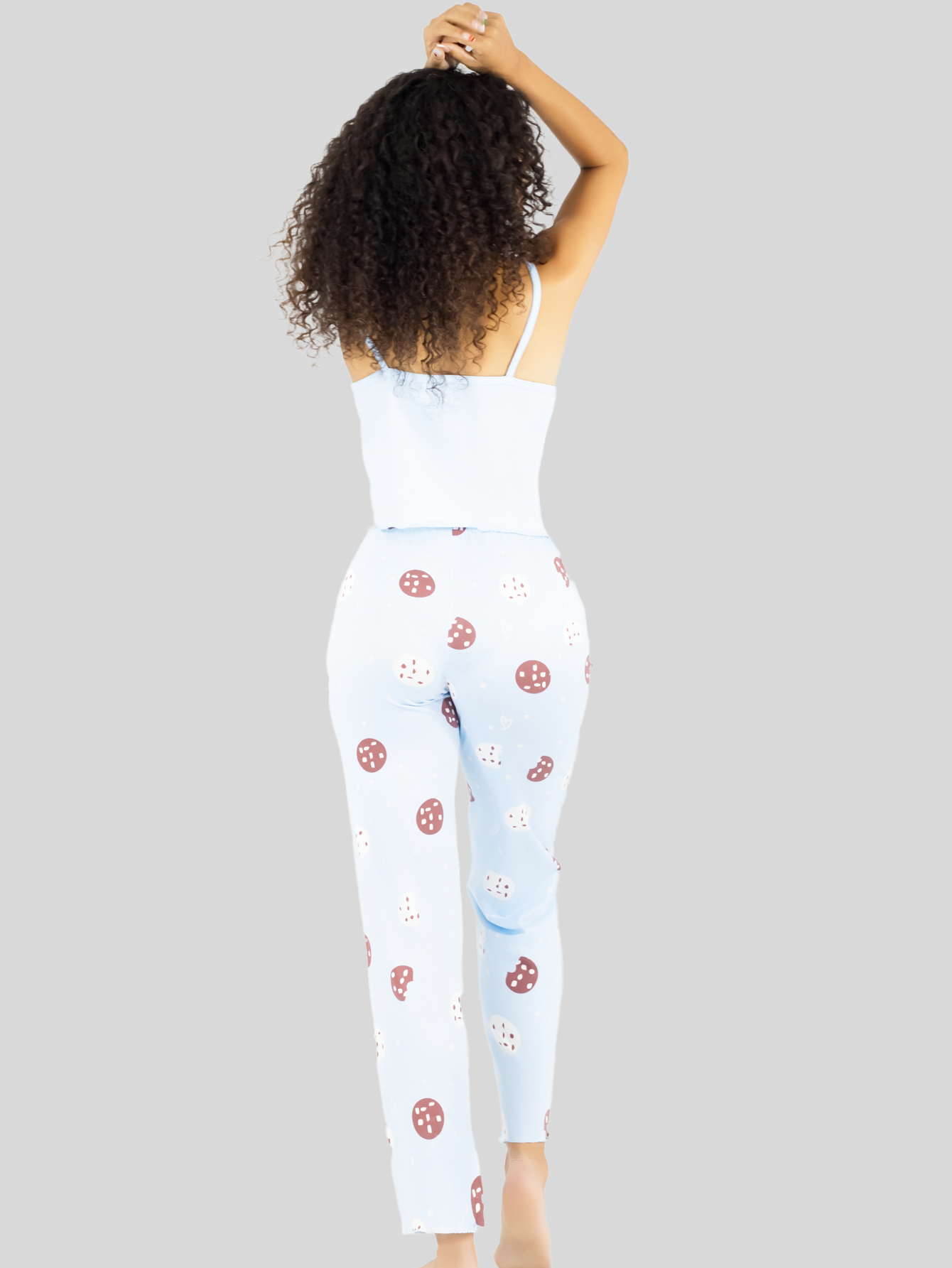 Foto 7 | Set De 2 Conjunto Pijama Mujer Blusa Y Pantalón Dama Pij-089-px2 Variedad De Diseños Piyama Pyjama