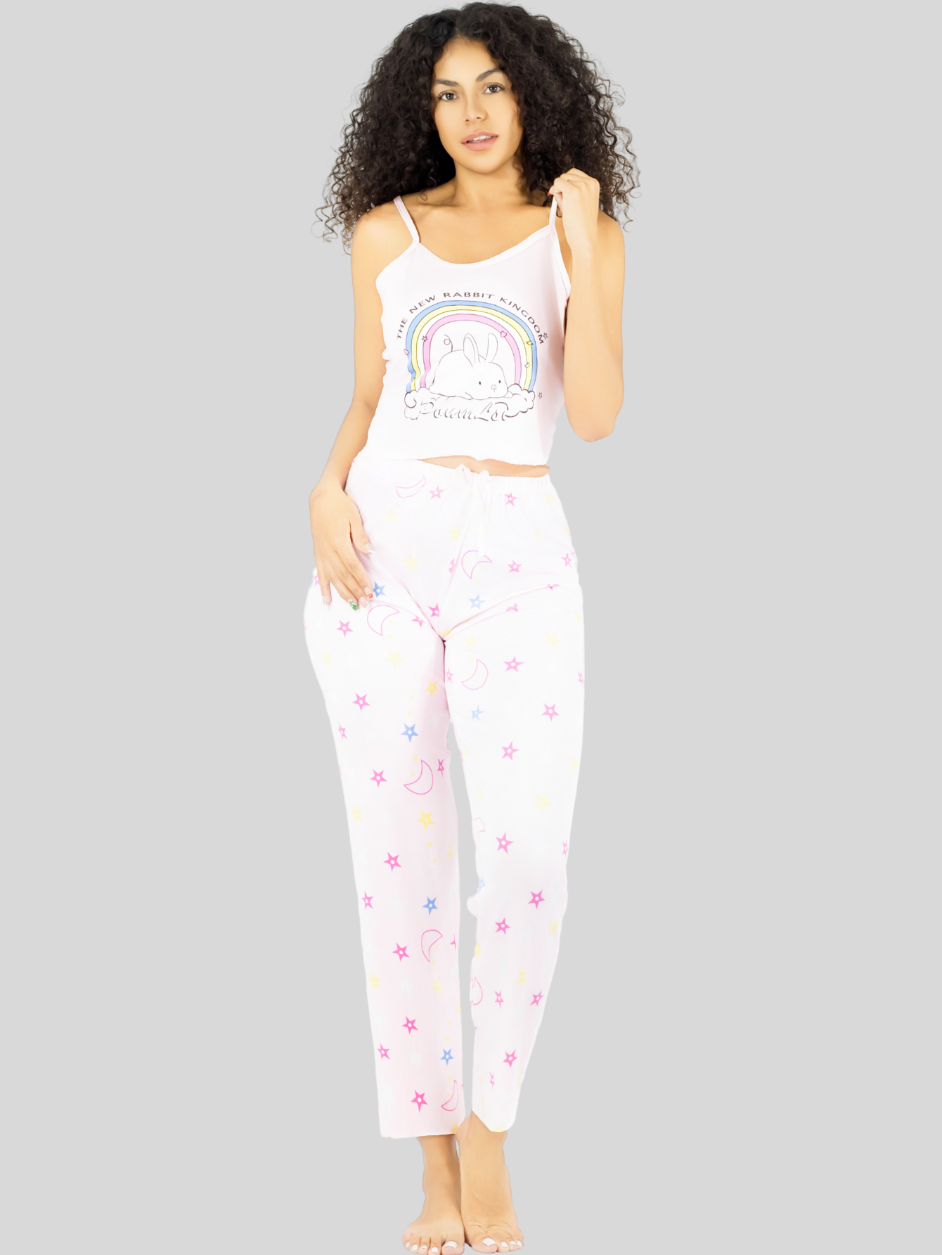 Foto 7 pulgar | Set De 2 Conjunto Pijama Mujer Blusa Y Pantalón Dama Pij-089-px2 Variedad De Diseños Piyama Pyjama