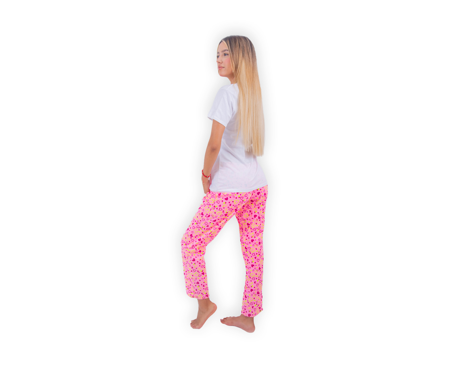 Foto 3 pulgar | Conjunto De Pijama Pantalón Para Mujer Marca Twins