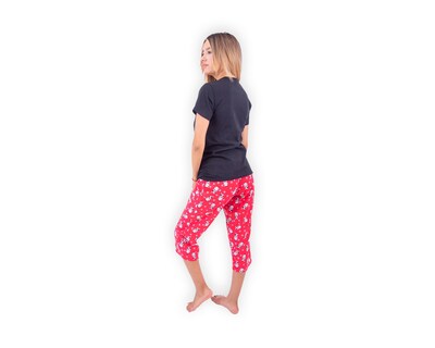 Foto 2 | Conjunto De Pijama Capri Para Mujer Marca Twins
