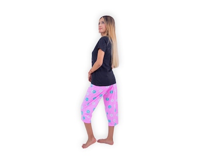 Foto 2 | Conjunto De Pijama Capri Para Mujer Marca Twins