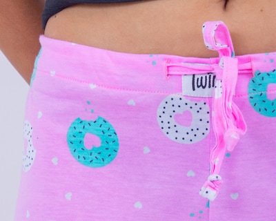 Foto 5 | Conjunto De Pijama Capri Para Mujer Marca Twins