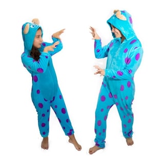Foto 5 | Mameluco para Adulto Disney 2475 Sulley Azul Bordado