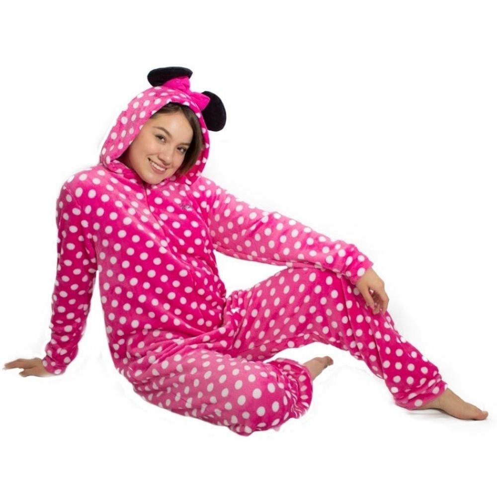 Foto 1 | Mameluco para Adulto Bordado Minnie Disney color Rosa
