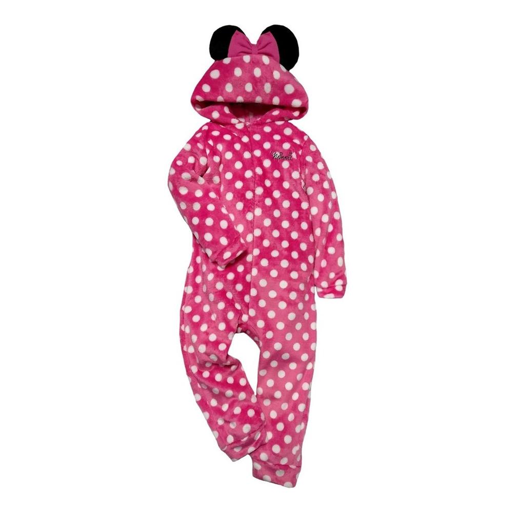 Foto 3 pulgar | Mameluco para Adulto Bordado Minnie Disney color Rosa