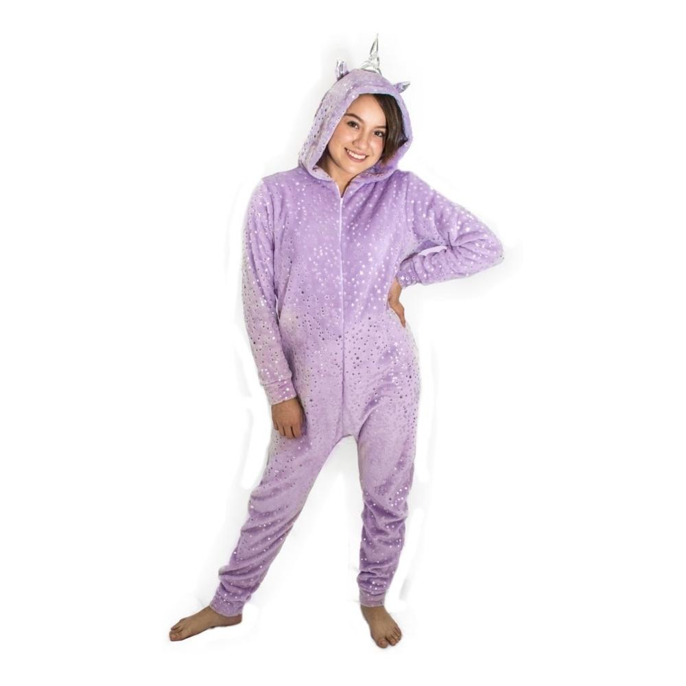 Foto 1 | Mameluco Kiss Internacional Unicornio color Púrpura para Mujer