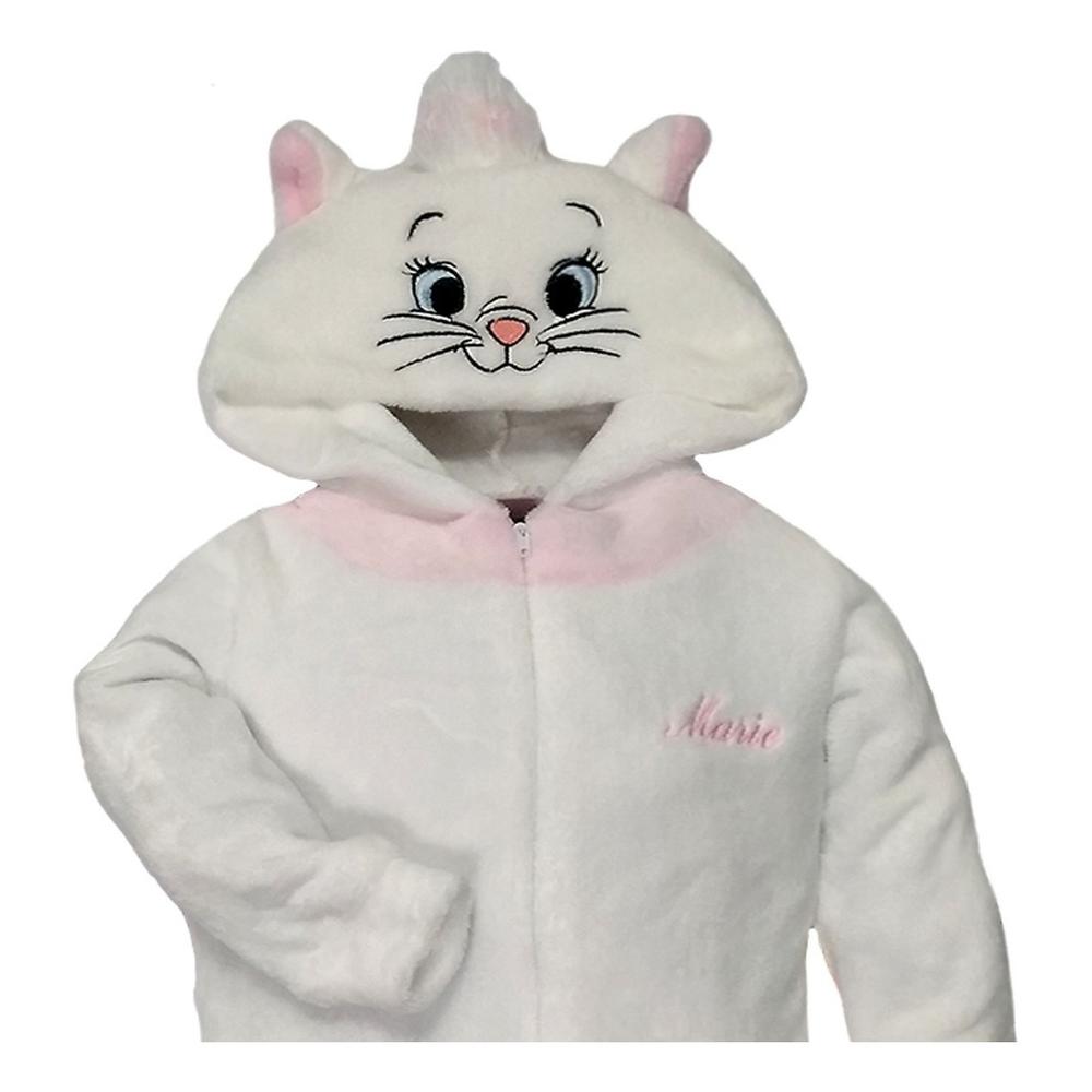 Foto 2 | Mameluco Disney para Dama con Gorro Bordado Marie Blanco