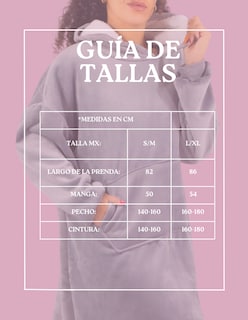 Foto 7 | Camison Para Dormir Mujer Pijama Aborregada Batas Dama Bluson Pij-087 Rosa Maxi Sudadera Polar