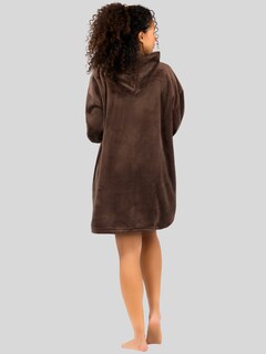 Foto 6 | Set De 2 Camisones Para Dormir Mujer Pijama Aborregada Batas Dama Pij-087-px2 Variedad De Colores Blusón Maxi Sudadera