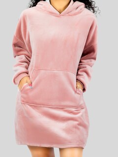 Foto 4 | Set De 2 Camisones Para Dormir Mujer Pijama Aborregada Batas Dama Pij-087-px2 Variedad De Colores Blusón Maxi Sudadera