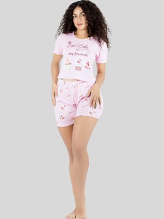 Foto 4 | Set Pijama 3 Piezas Mujer Verano Pij-096 D9 Bata Top Y Short