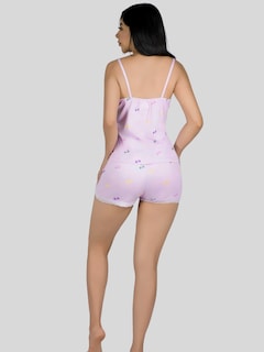 Foto 3 | Set Pijama 3 Piezas Mujer Verano Pij-095 D4 Bata Top Y Short