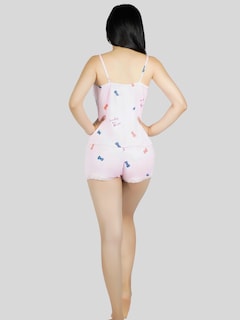 Foto 3 | Set Pijama 3 Piezas Mujer Verano Pij-095 D10 Bata Top Y Short
