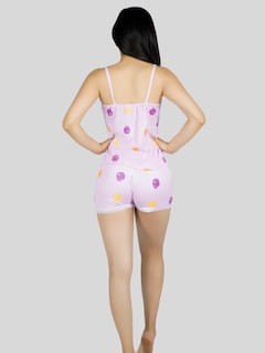 Foto 3 | Set Pijama 3 Piezas Mujer Verano Pij-095 D5 Bata Top Y Short