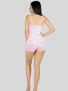 Foto 3 | Set Pijama 3 Piezas Mujer Verano Pij-095 D6 Bata Top Y Short