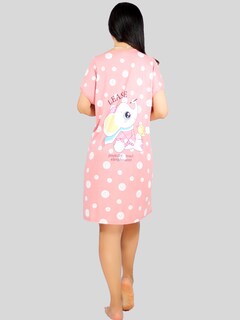 Foto 5 | Camisón Aesthetic Rosa de Dormir para Mujer