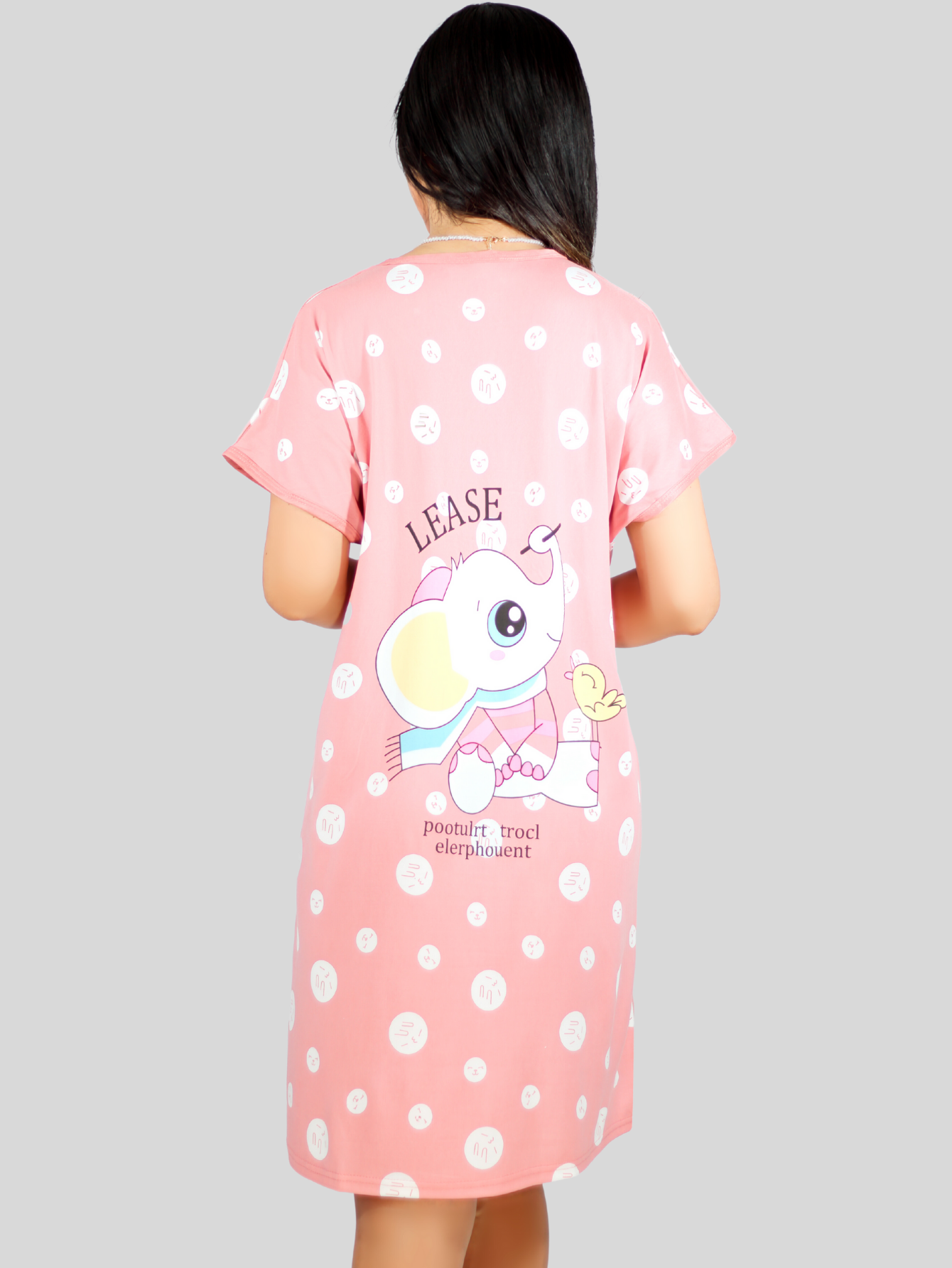 Foto 6 | Camisón Aesthetic Rosa de Dormir para Mujer