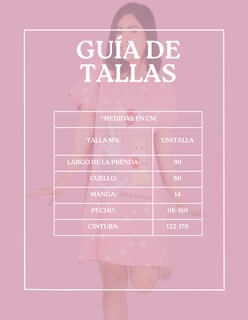 Foto 7 | Camisón de Dormir Rosa para Mujer