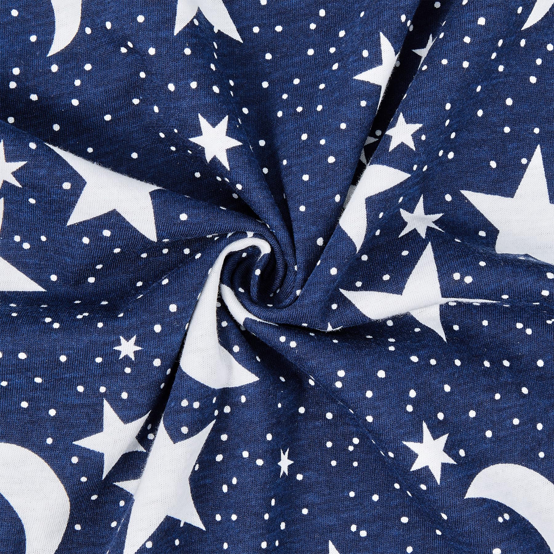 Foto 4 | Camisones Zando Para Mujer, Algodón Suave, Color Azul S - Venta Internacional.