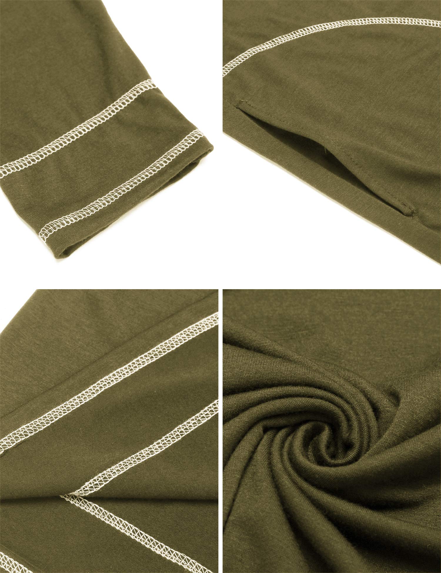 Foto 6 pulgar | Camisón De Manga Larga Para Mujer Ekouaer S-xxl - Venta Internacional.