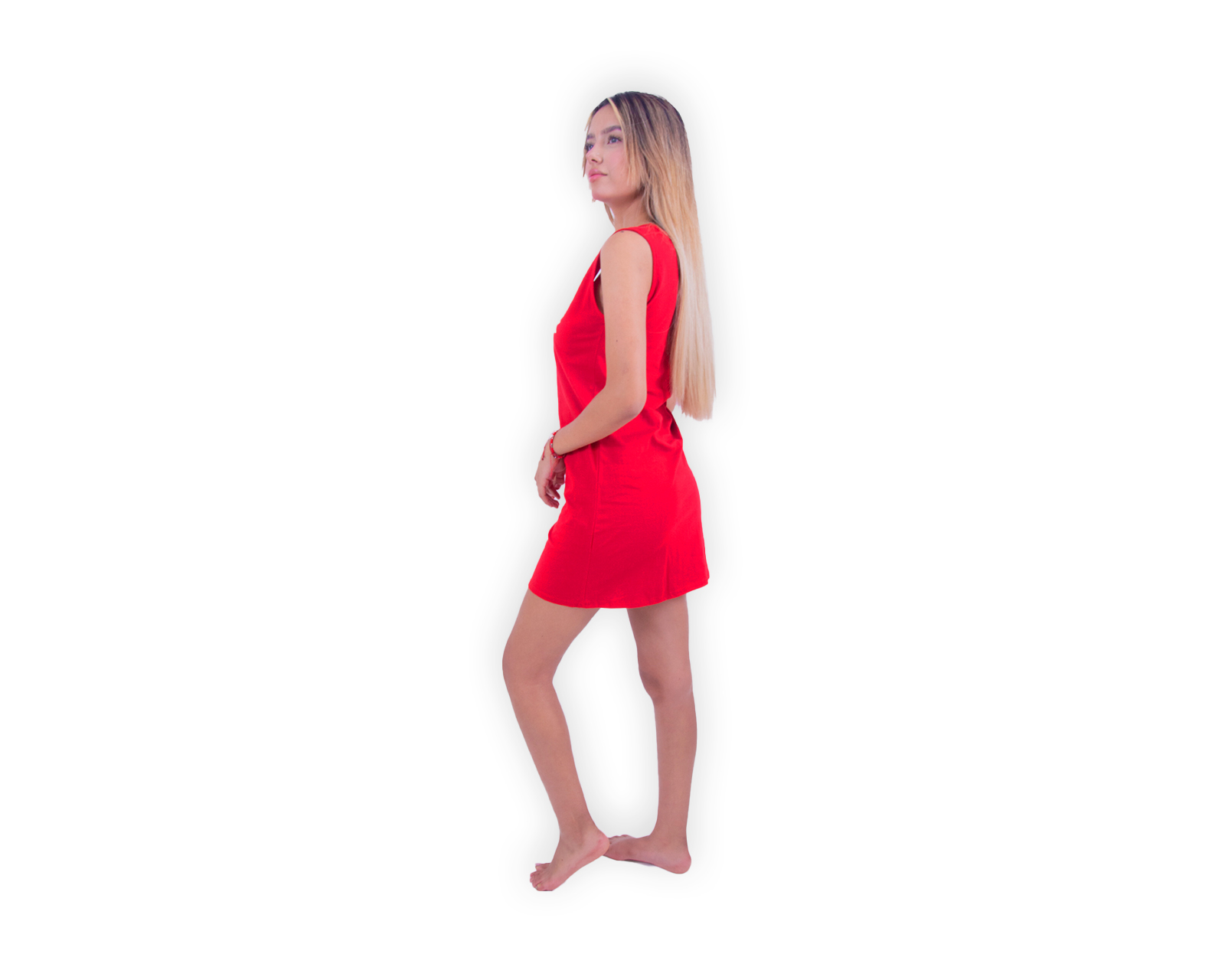 Foto 3 pulgar | Camisón Para Mujer De Algodón Marca Twins
