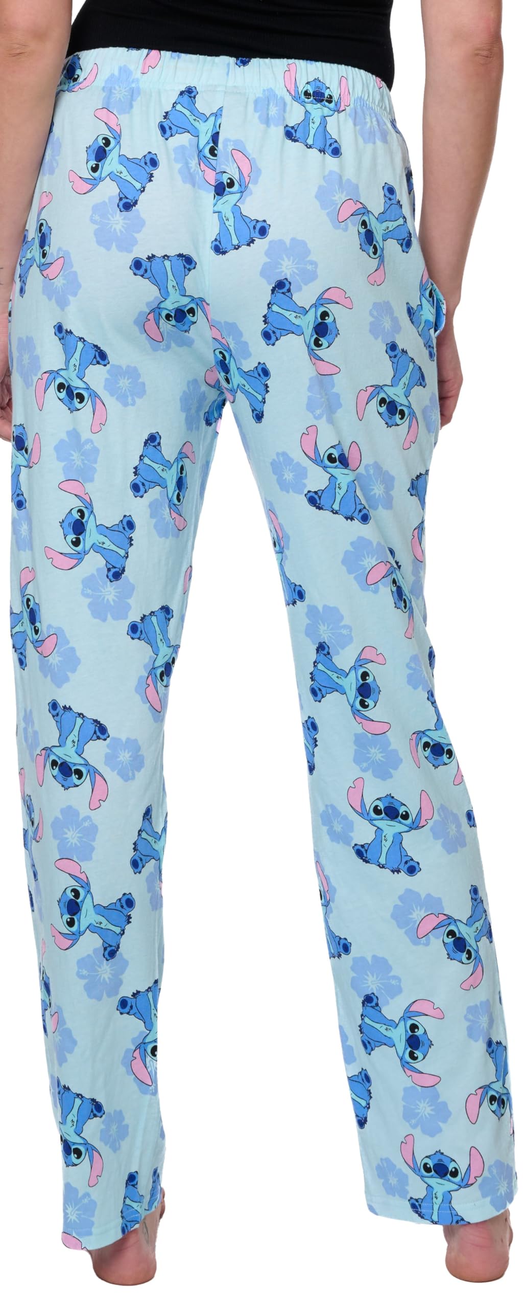 Foto 3 pulgar | Pantalones De Pijama Lounge Pants Disney Stitch Para Mujer, Talla L - Venta Internacional.