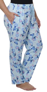 Foto 6 | Pantalones De Pijama Lounge Pants Disney Stitch Para Mujer, Talla L - Venta Internacional.