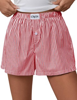 Foto 1 | Pantalones Cortos Tipo Bóxer Lomon Para Mujer, Estilo Pijama Casual De Verano - Venta Internacional.