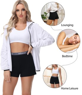 Foto 3 | Paquete De 3 Pijamas Cortos Para Dormir Wirarpa Comfywear Lounge Lounge De Algodón - Venta Internacional.