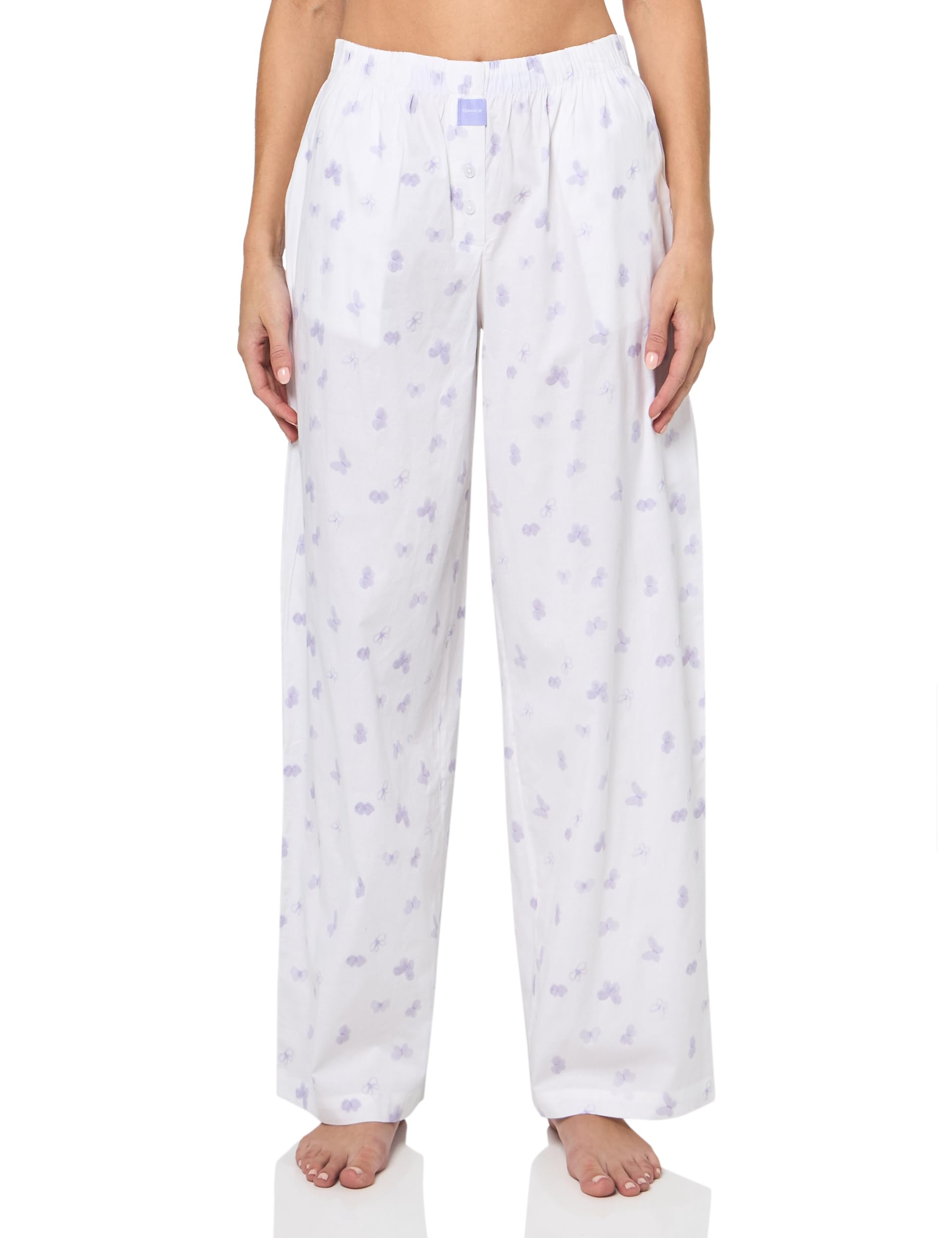 Foto 2 pulgar | Pantalones Para Dormir Florence By Mills Para Mujer Lavender Butterfly Xs - Venta Internacional.