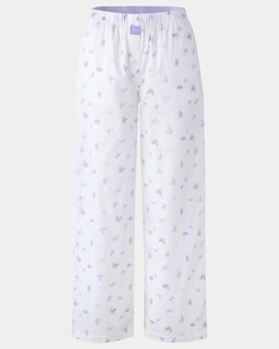Foto 5 | Pantalones Para Dormir Florence By Mills Para Mujer Lavender Butterfly Xs - Venta Internacional.