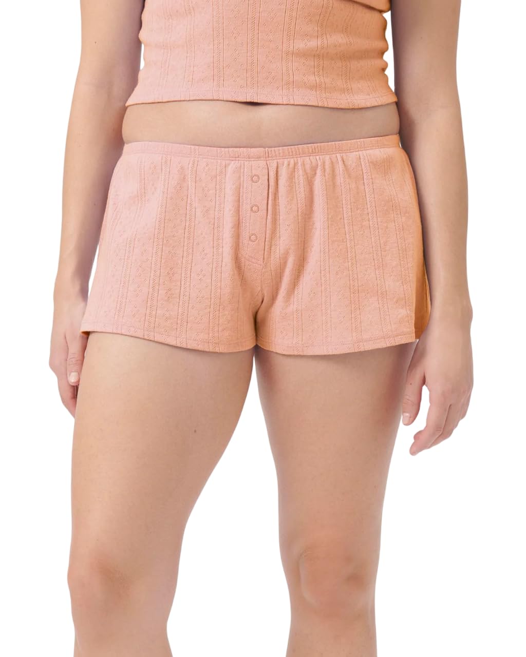 Sleep Short Florence De Mills Cozy Crush Sweet Pointelle - Venta Internacional.