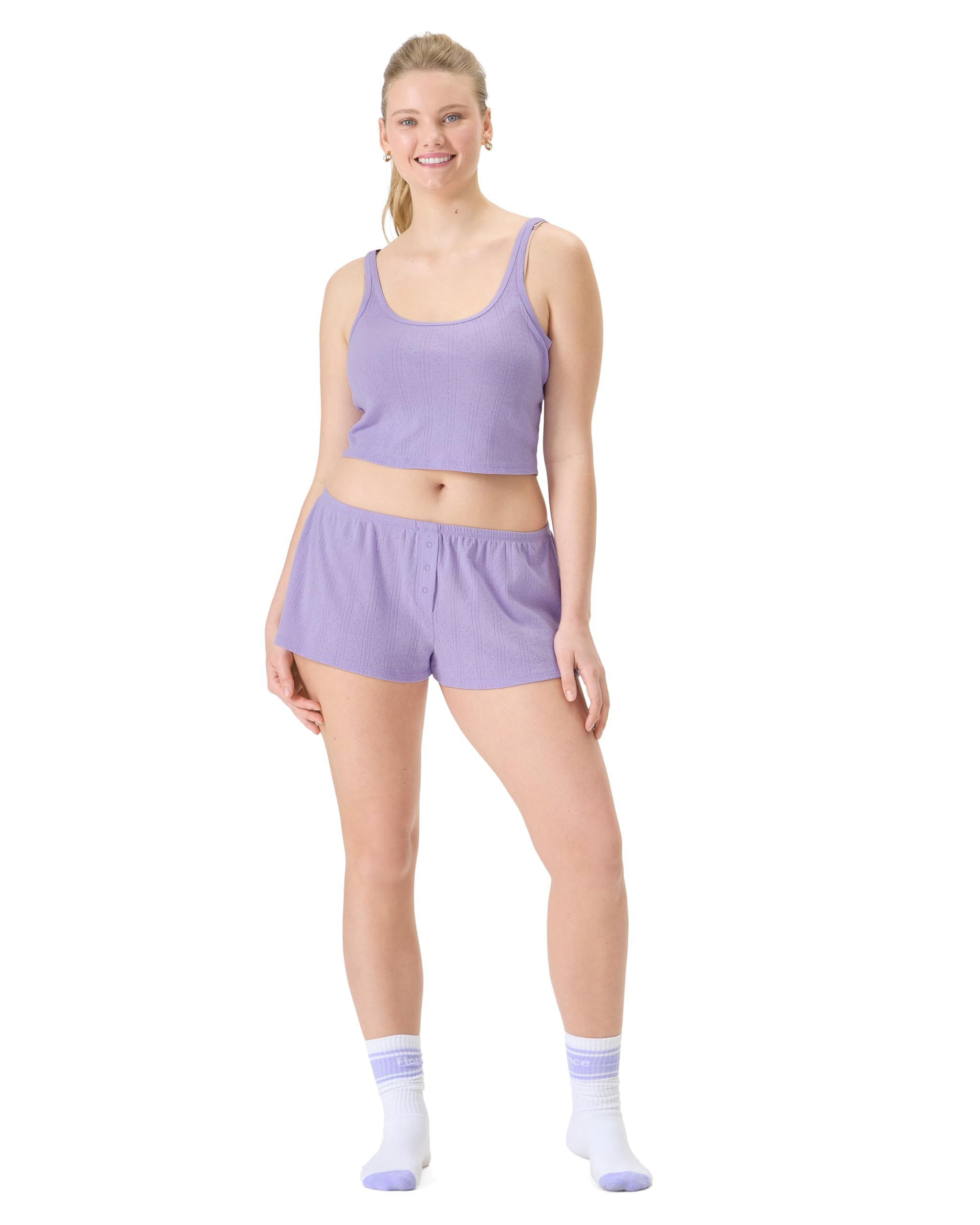 Foto 5 pulgar | Sleep Short Florence De Mills Cozy Crush Sweet Pointelle - Venta Internacional.