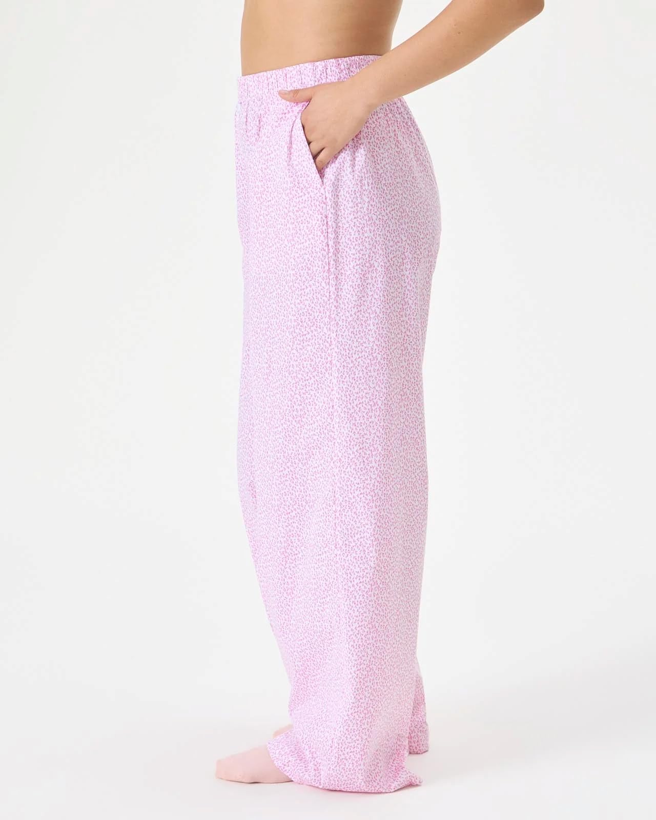 Foto 4 pulgar | Pantalón Para Dormir Florence By Mills Para Mujer Con Estampado Ibis Rose - Venta Internacional.