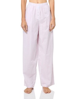 Foto 1 | Pantalón Para Dormir Florence By Mills Para Mujer, Blanco Y Rosa A Rayas - Venta Internacional.