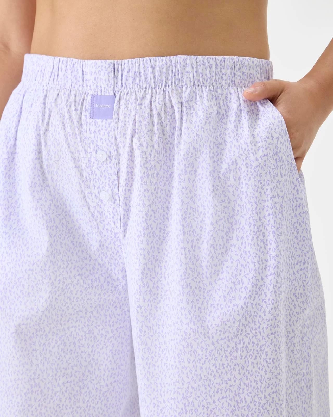 Foto 5 pulgar | Sleep Pant Florence By Mills Para Mujer Con Estampado De Lavanda - Venta Internacional.