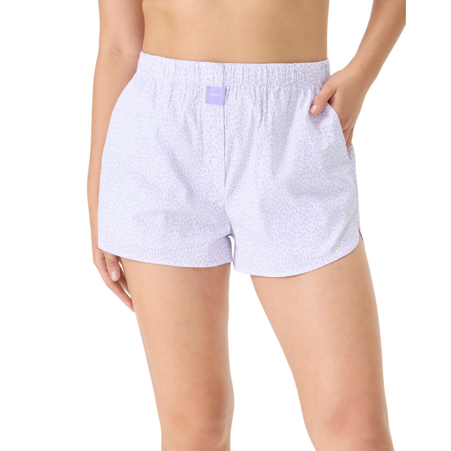 Pantalones Cortos Sleep Boxer Florence By Mills Para Mujer, Color Lavanda Xxs - Venta Internacional.