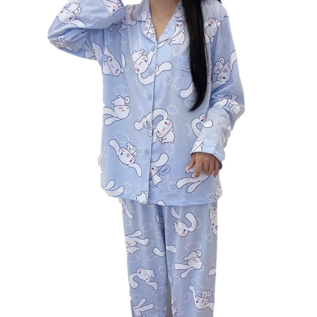 Foto 2 pulgar | Pijama Roku Con Estampado De Anime Cinnamoroll Dog Para El Verano De 2023 - Venta Internacional.